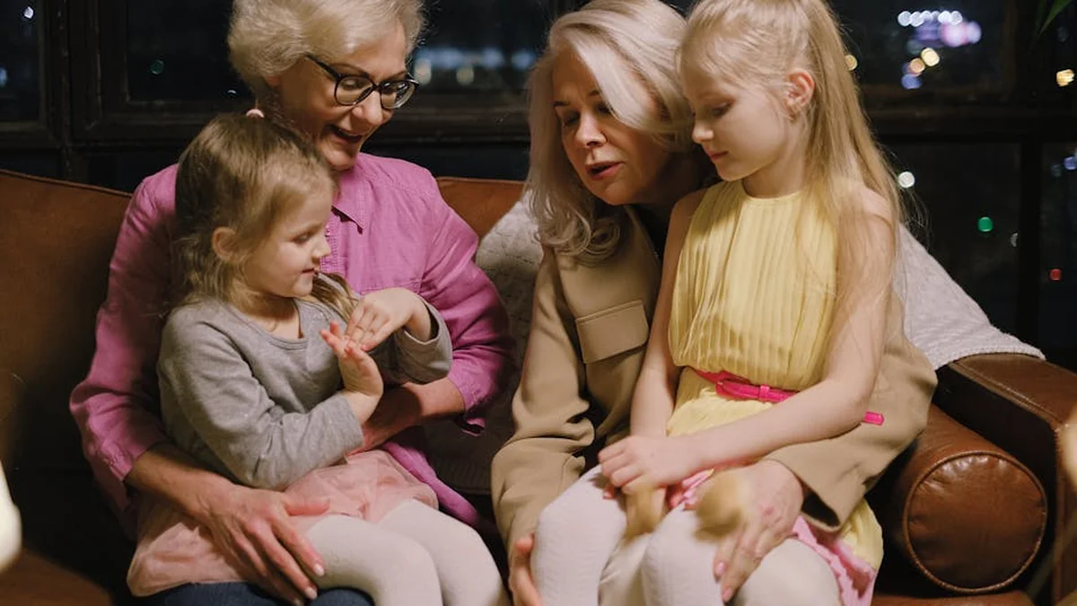 “My first granddaughter is the best gift on the wedding anniversary”
