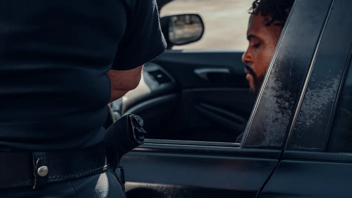 Crashed into a car with a motorcycle without a driver’s license