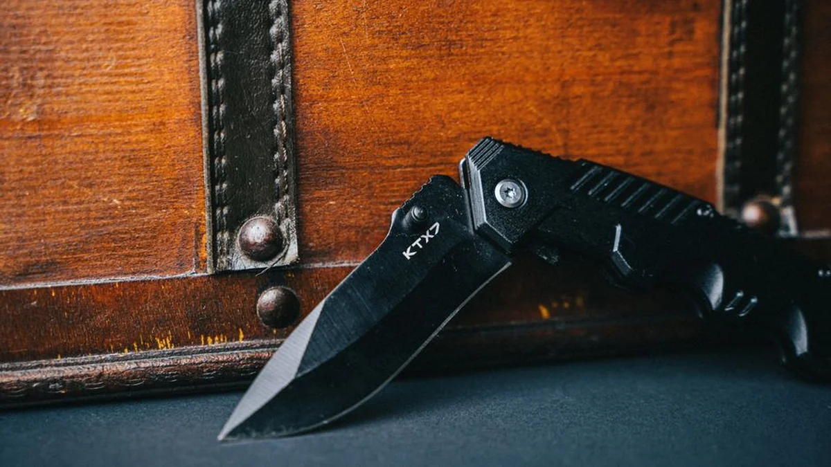 Training tools from stolen knives