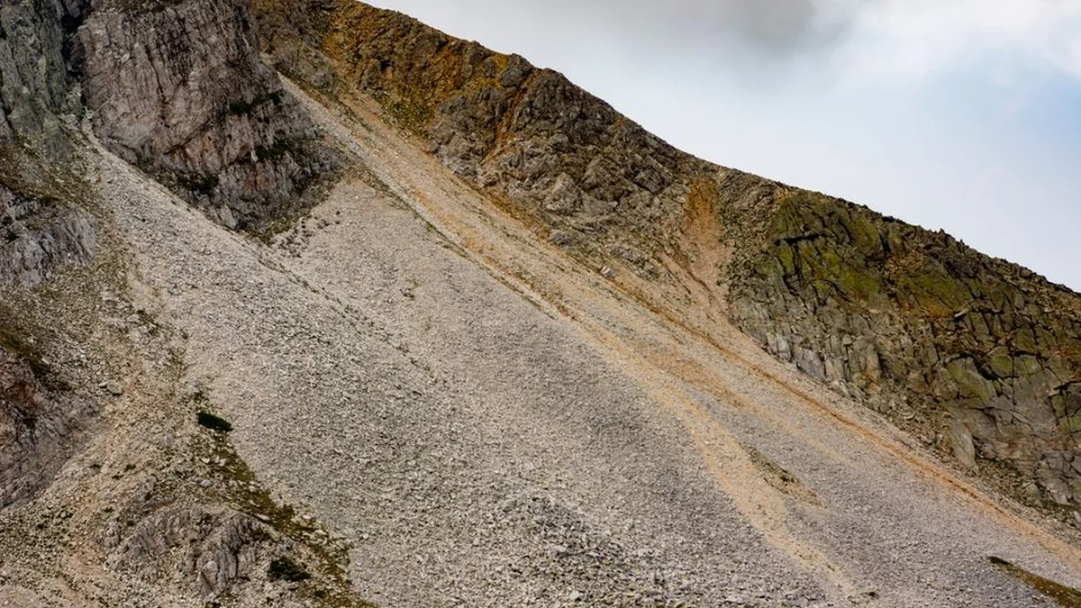 A mountain climber slipped off the path to Triglav and died