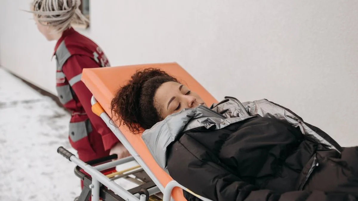 She collided with the shore in a speedboat and was injured